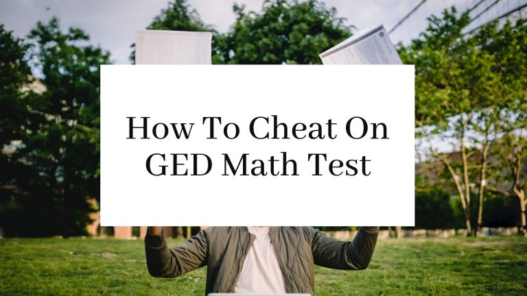 How To Cheat On GED Math Test Professional Tricks