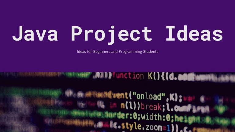 java projects for beginners with source code