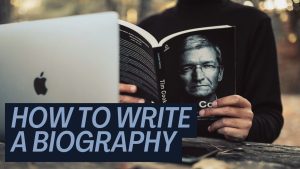 how to write a biography